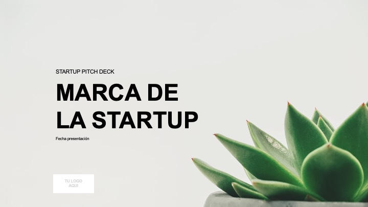 plantilla presentacion startup